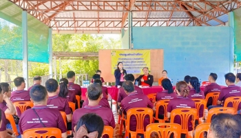 ร่วมประชุมประจำเดือนหัวหน้าส่วนราชการระดับตำบลเพื่อหารือแลกเปลี่ยนปัญหาต่างๆภายในเขตพื้นที่ตำบลนาภู ณ ศาลาอเนกประสงค์ หมู่ 4 บ้านนาเลิง